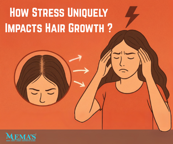 How Stress Uniquely Impacts Hair Growth