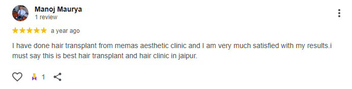 Hair Transplant Customer Reviews: Real Experiences at Memas Clinic