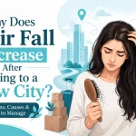 Why Does Hair Fall Increase After Shifting to a New City?