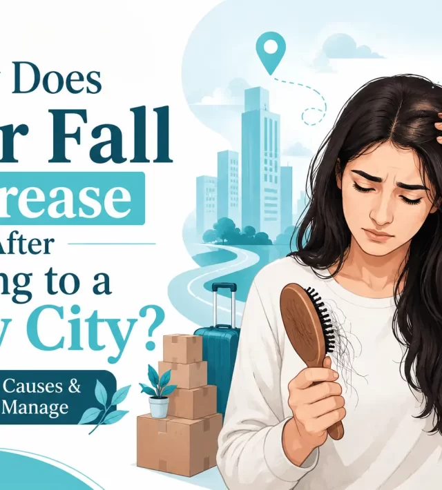 Why Does Hair Fall Increase After Shifting to a New City?