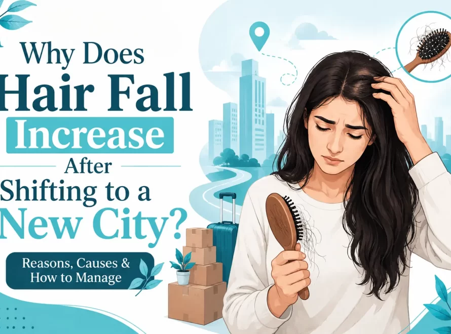 Why Does Hair Fall Increase After Shifting to a New City?