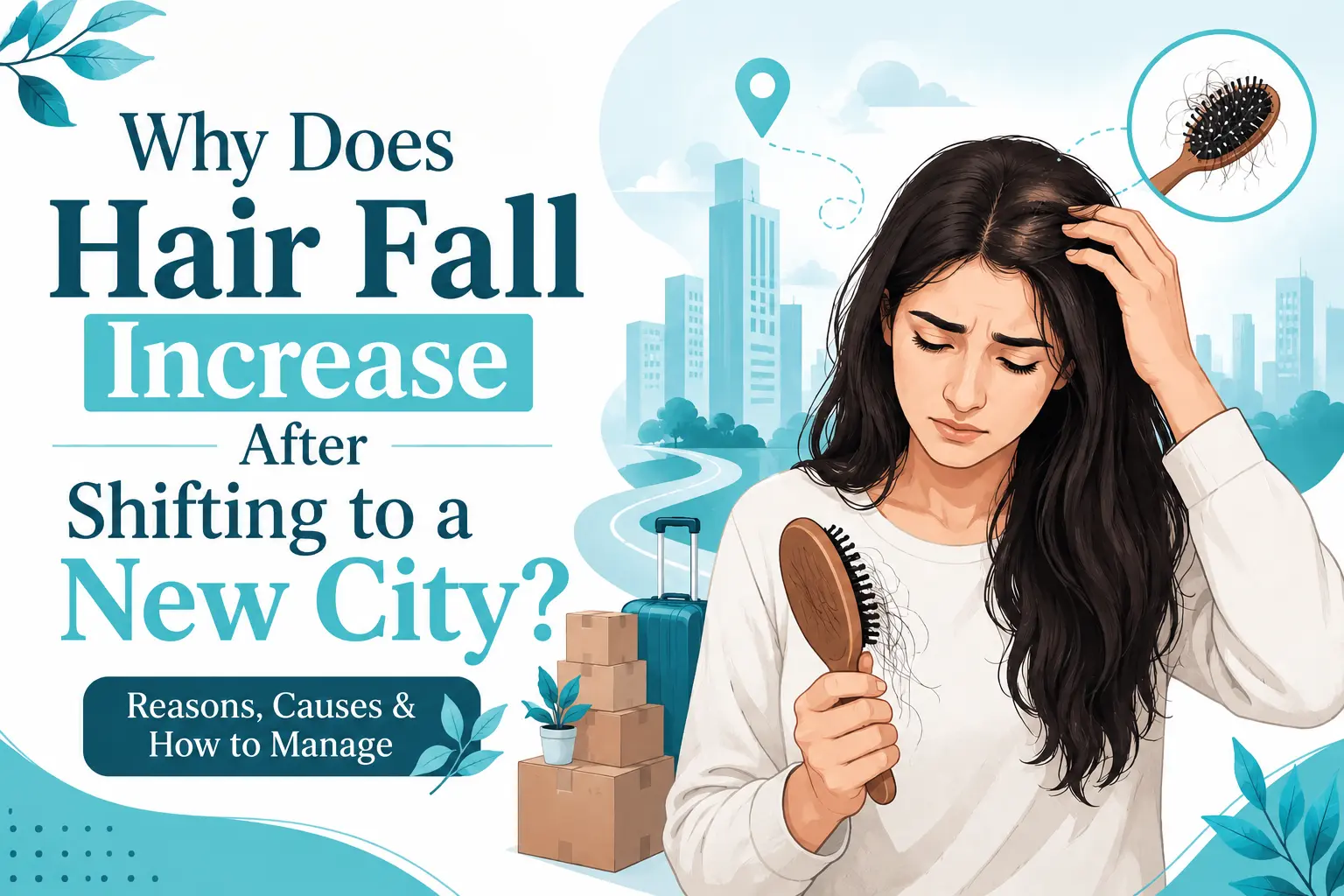 Why Does Hair Fall Increase After Shifting to a New City?