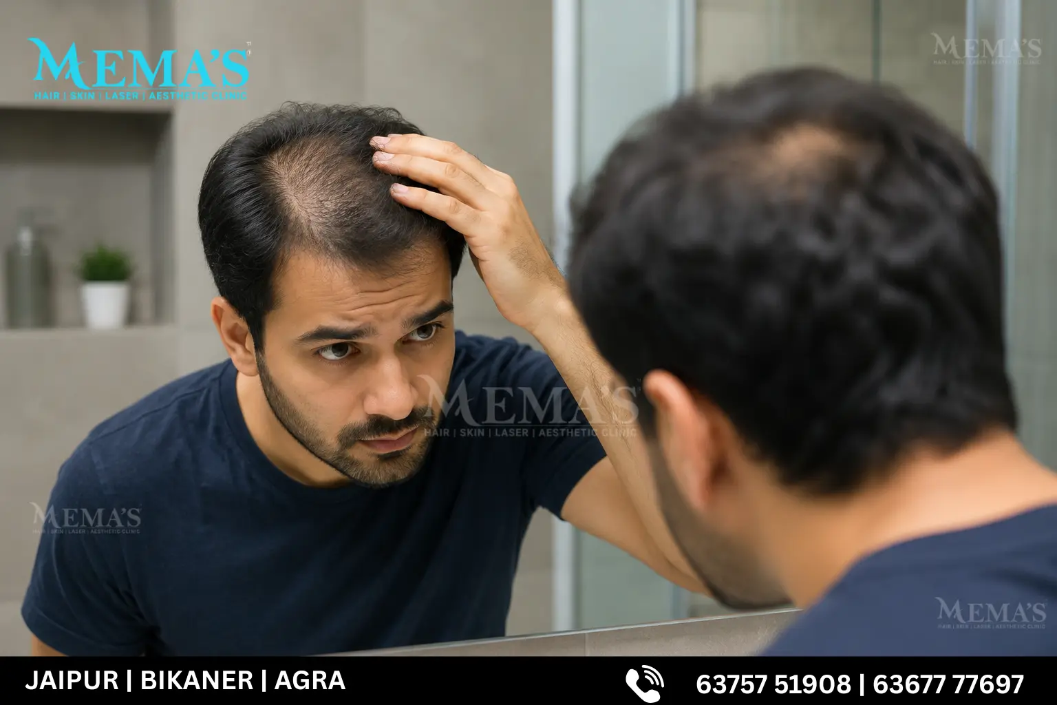 Hair transplant clinic in Jaipur consultation room