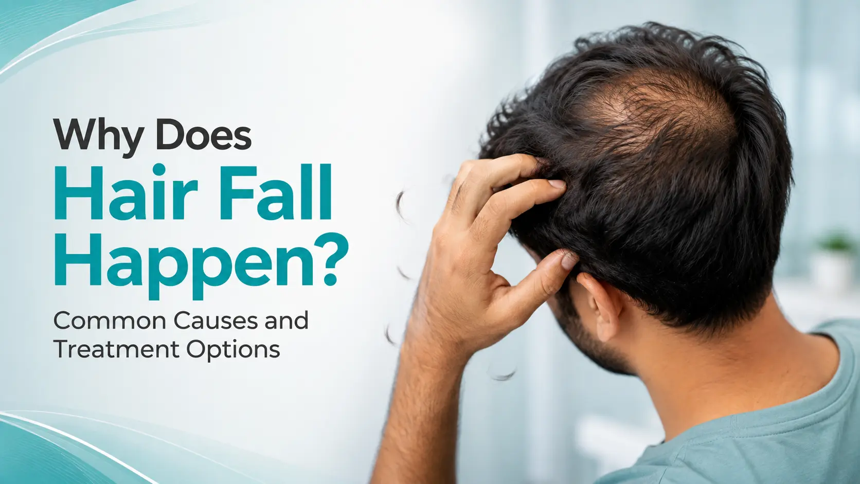 Why Does Hair Fall Happen? Common Causes and Treatment Options